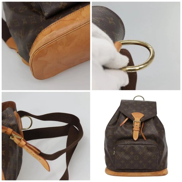 LOUIS VUITTON Monogram Montsouris GM Backpack - Picture 11 of 15